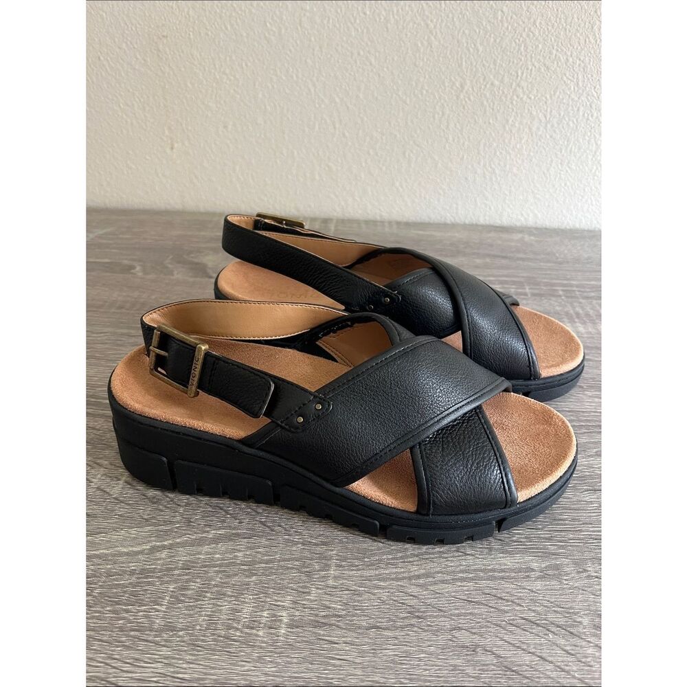 New Vionic Uptown Sonoma Women's Orthotic Supportive Slingback Sandal 8.5